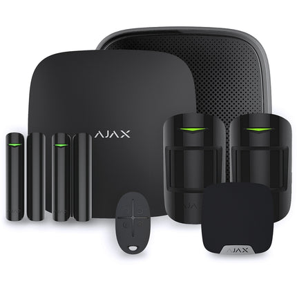 Ajax - Alarme maison sans fil Hub 2 - Kit 3
