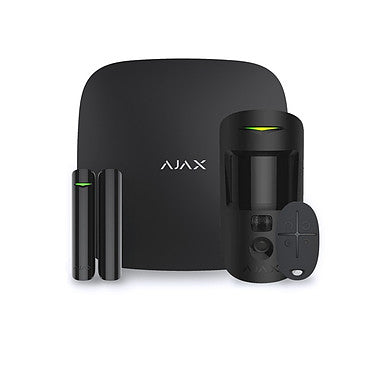 Ajax - Alarme maison sans fil Hub 2 - Kit 1 - Noir